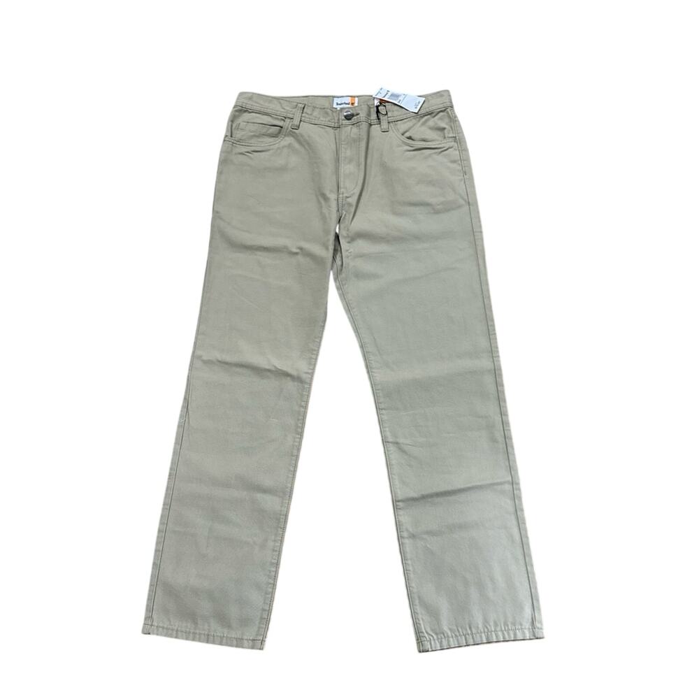 Timberland Vintage‎ Men's Relaxed Fit Straight Leg Cotton Chino Pants -W34 / L32